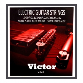 Gümüş Victor Elektro Gitar Teli